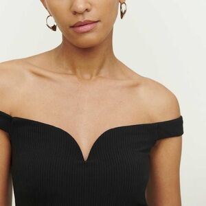 Reformation Adria Knit Top XS